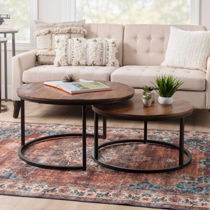 2 piece nesting tables 4 2 piece nesting tables 4