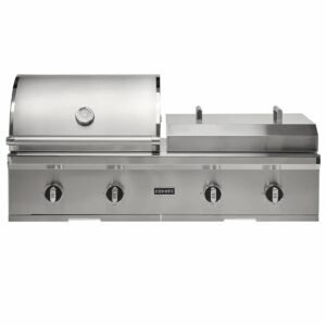 coyote 50 combo built in gas and flat top grill liquid propane outdoor grill 1193128197.jpg